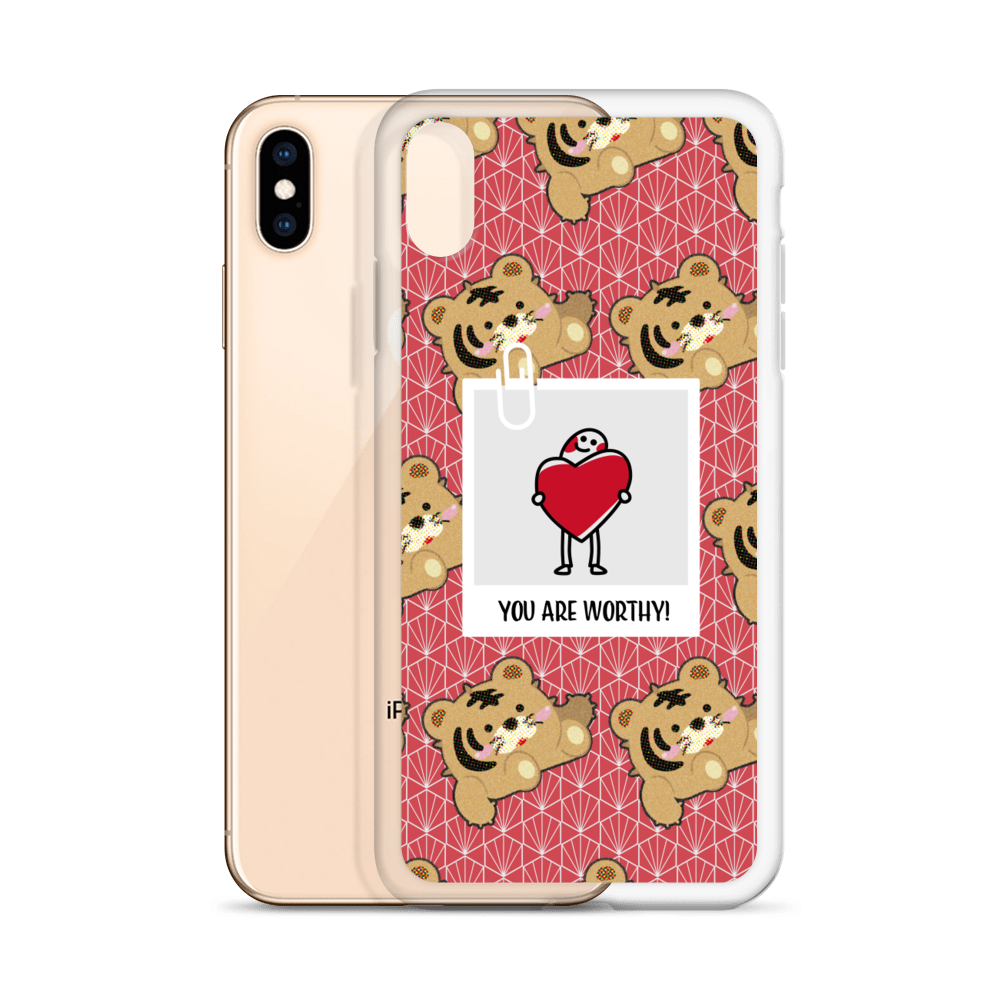 【iPhone】You Are Worthy- Phone Clear Case