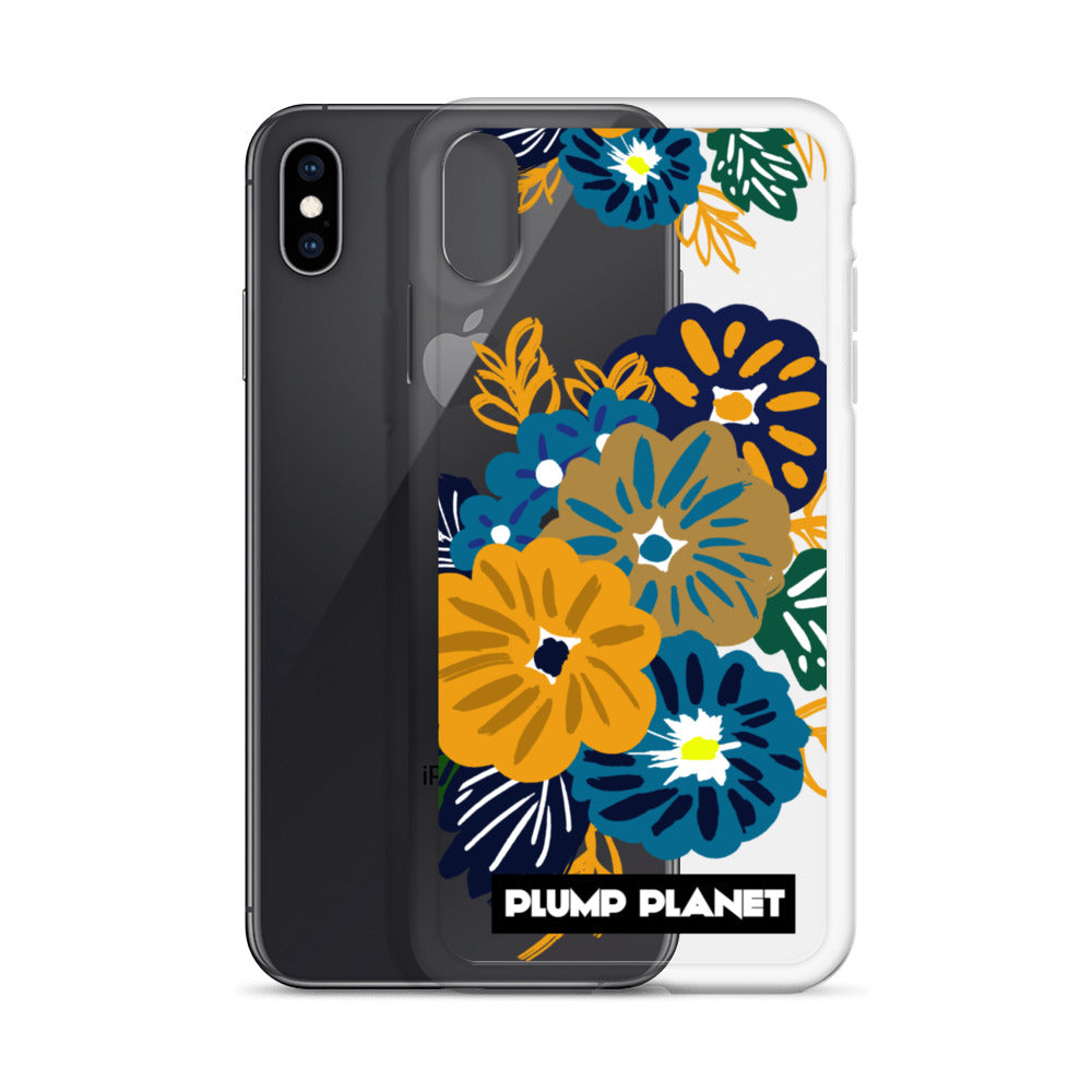 【iPhone】Secret Flower Printing Stamp - Phone Clear Case
