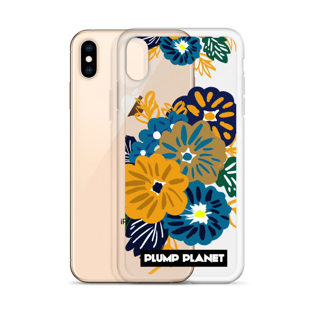 【iPhone】Secret Flower Printing Stamp - Phone Clear Case