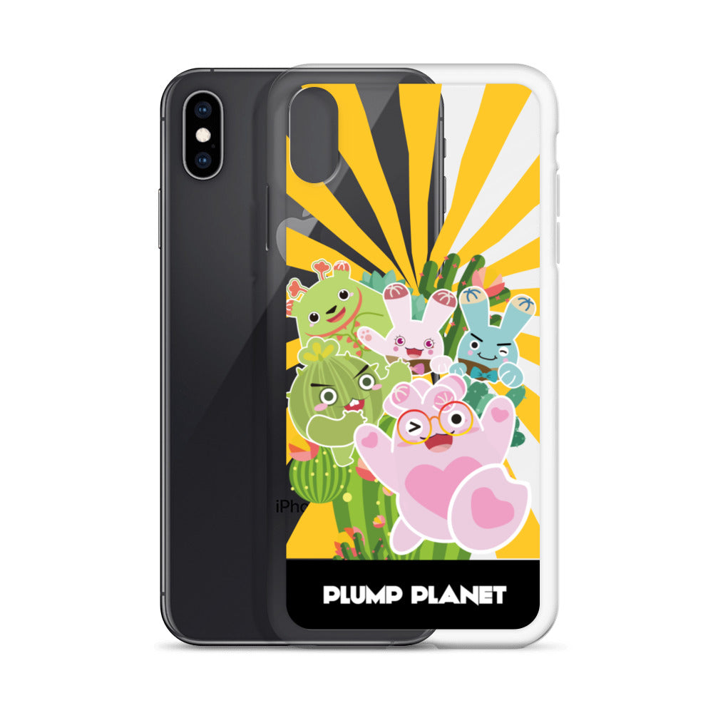 【iPhone】Plumo Planet Printing Stamp - Phone Clear Case