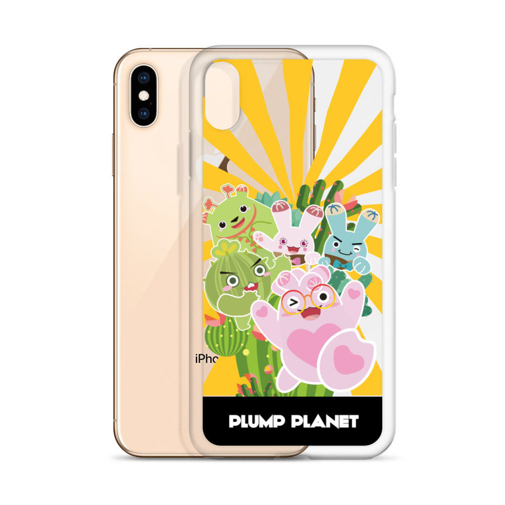 【iPhone】Plumo Planet Printing Stamp - Phone Clear Case