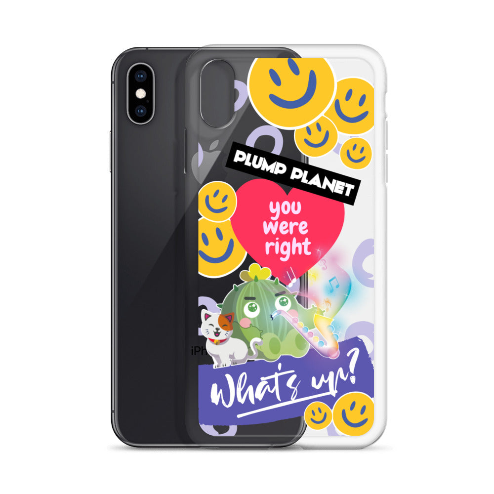 【iPhone】What's UP?  - Phone Clear Case