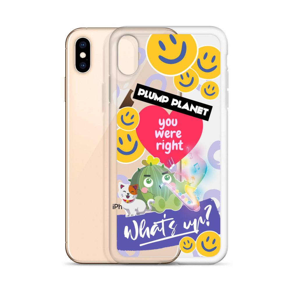 【iPhone】What's UP?  - Phone Clear Case