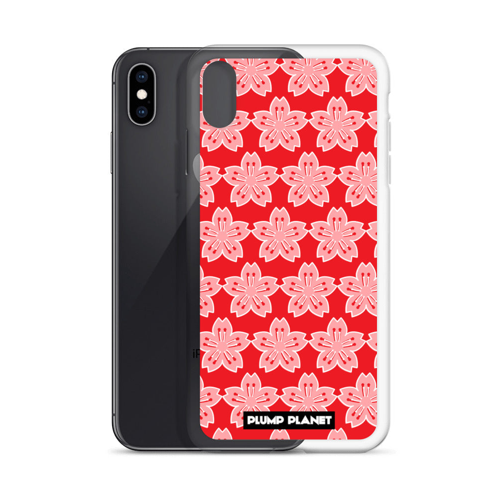 【iPhone】Sakura Flower Pattern Collection - Phone Clear Case
