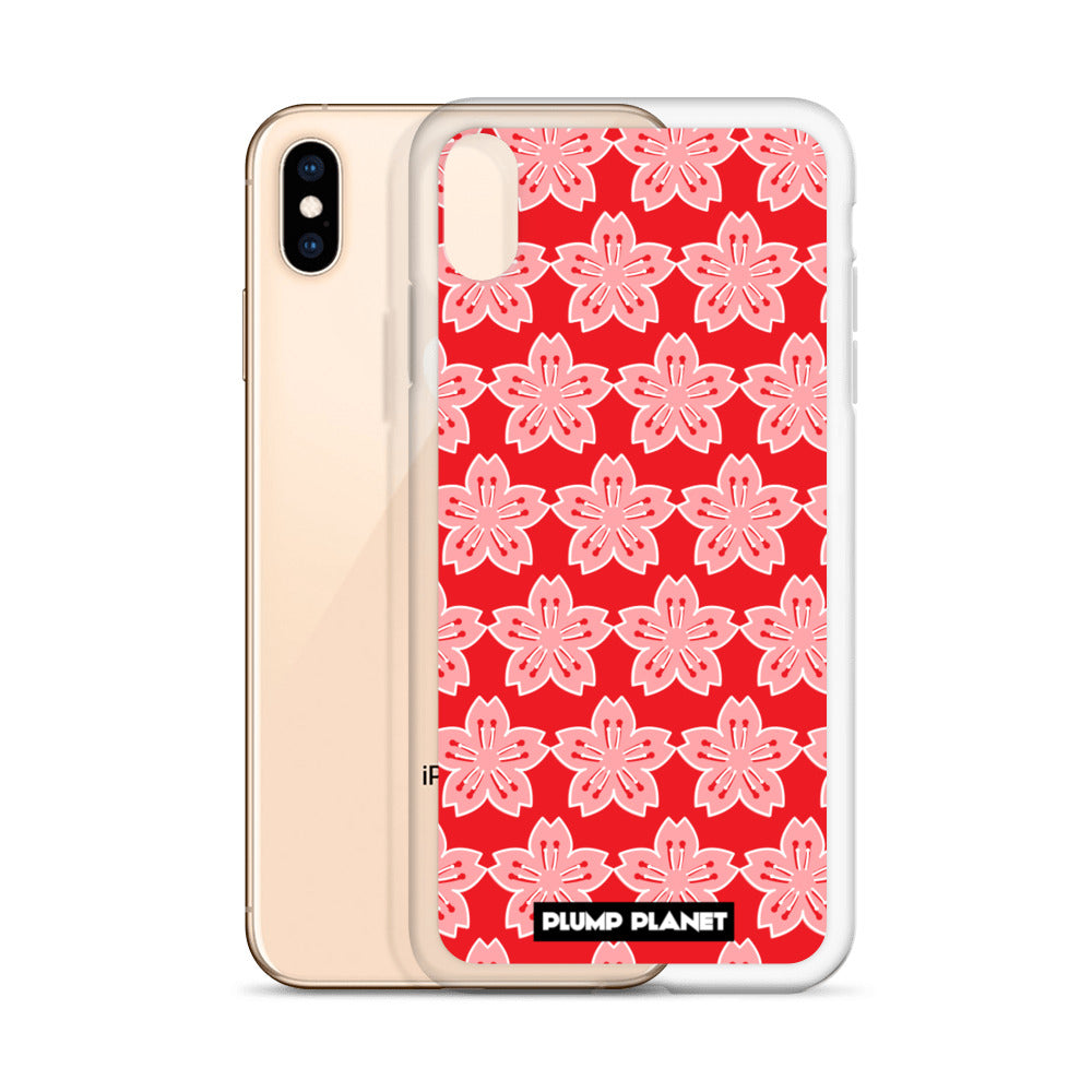 【iPhone】Sakura Flower Pattern Collection - Phone Clear Case