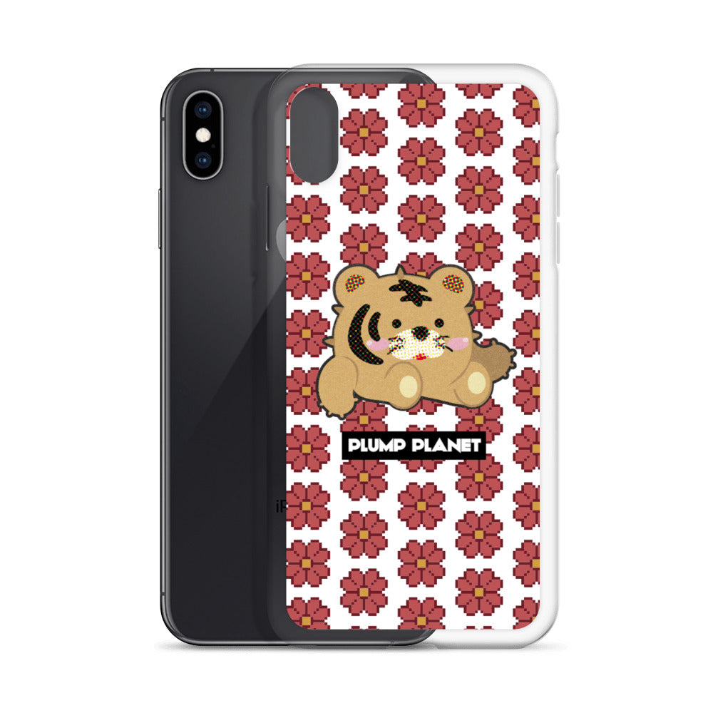 【iPhone】Pixel Cactus Tiger - Phone Clear Case