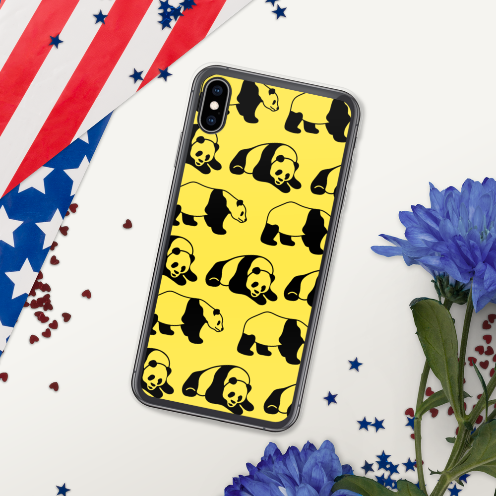 【iPhone】World of Panda - Phone Clear Case