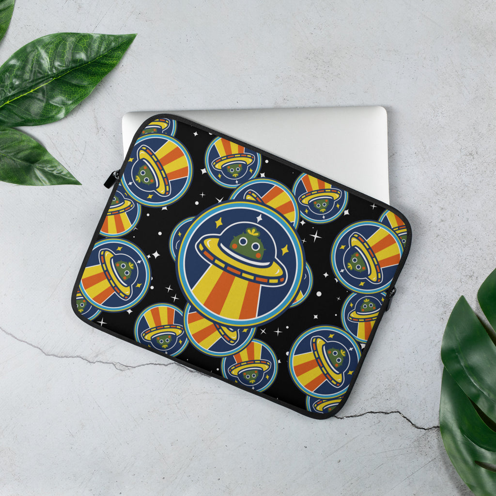 Cactus SpaceShip - Laptop Sleeve | 筆電保護套,適合13寸15寸筆電、Macbook 或 Macbook Pro | Plump Planet