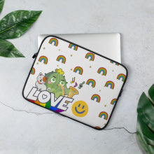 Load image into Gallery viewer, Cactus Boy - LOVE | Laptop Case for 13&quot; or 15&quot; Laptop, Macbook or Macbook Pro | Plump Planet
