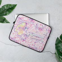Load image into Gallery viewer, Sakura Cactus Pink lady - Laptop Sleeve | Laptop Sleeve for 13&quot; or 15&quot; Laptop, Macbook or Macbook Pro | Plump Planet
