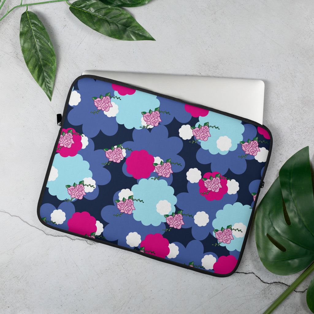 Flower Garden - Laptop Sleeve | 印花筆電保護套,適合13寸15寸筆電、Macbook 或 Macbook Pro | Plump Planet
