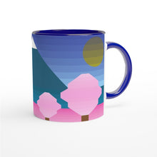 画像をギャラリービューアに読み込む, 【Free Shipping】富士山陶瓷杯 Fuji Mountain 11oz Ceramic Mug with Color Inside
