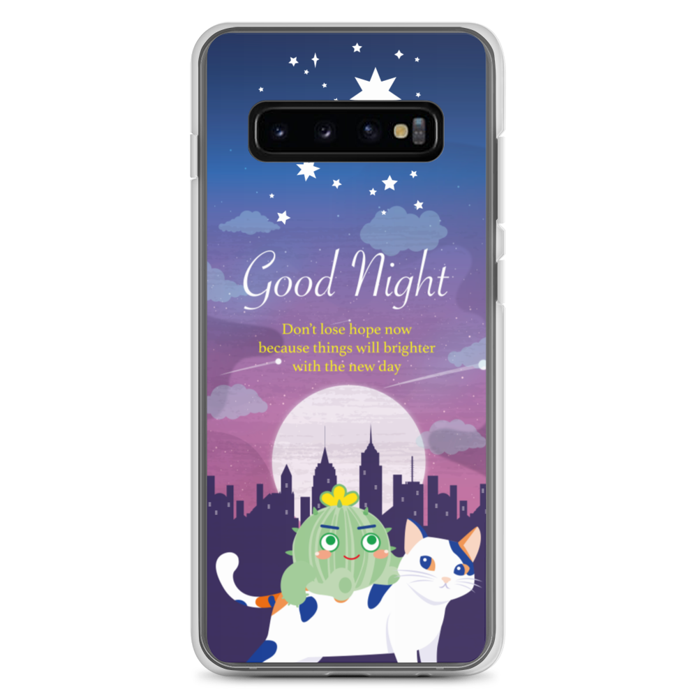 【Samsung】Good Night - Phone Clear Case
