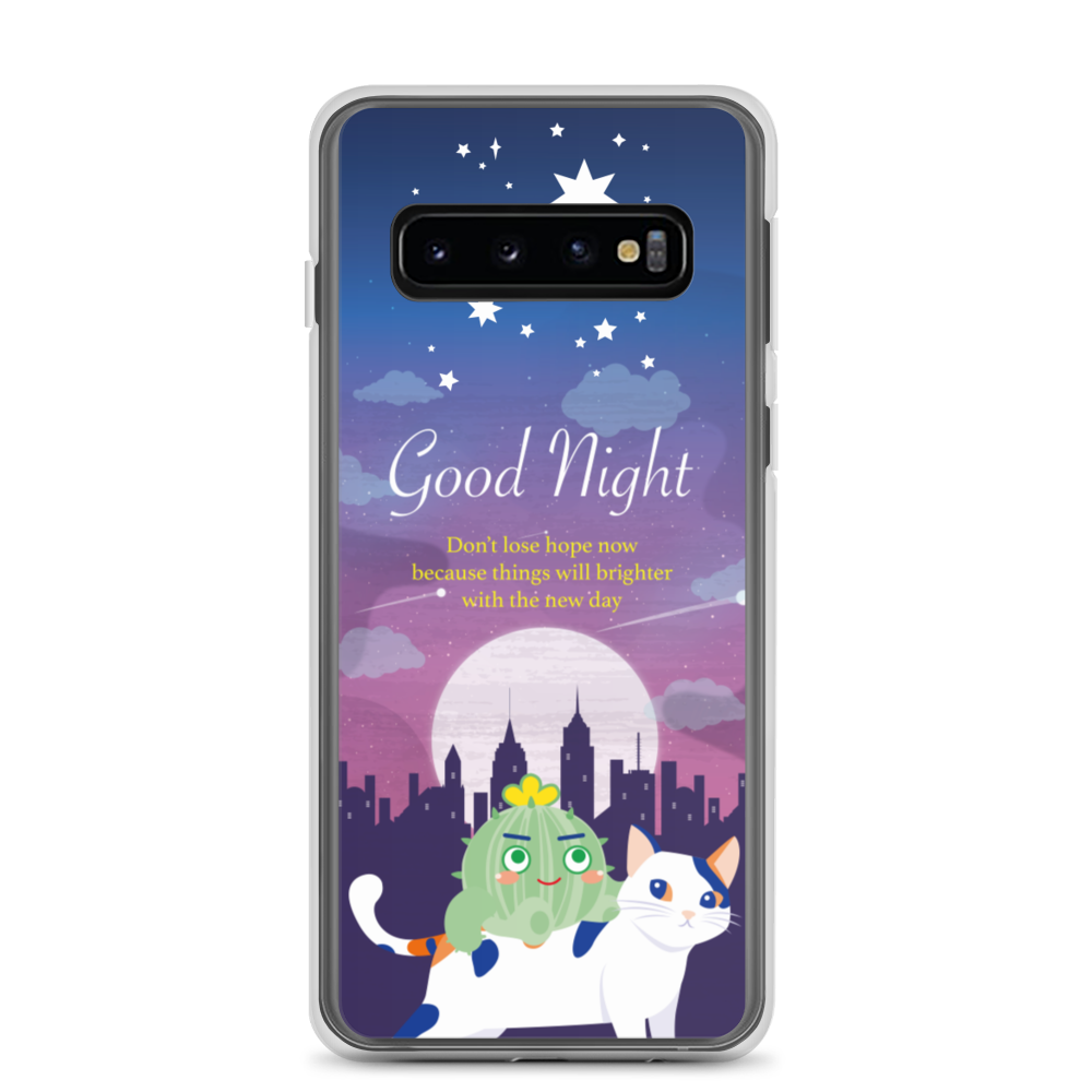 【Samsung】Good Night - Phone Clear Case