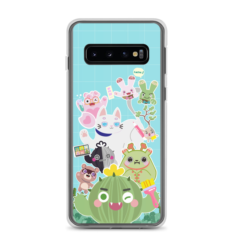 【Samsung】Plump Planet Summer Holiday - Phone Clear Case
