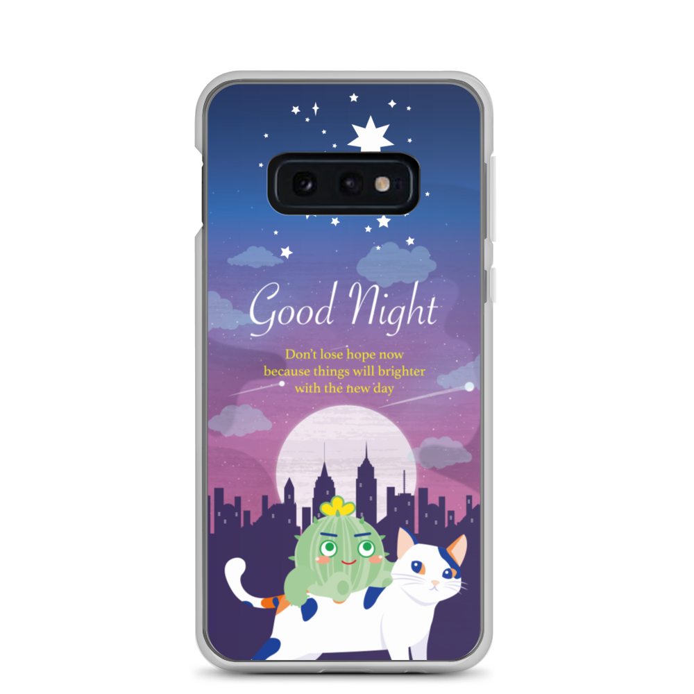 【Samsung】Good Night - Phone Clear Case