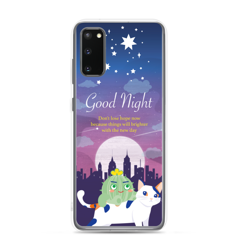 【Samsung】Good Night - Phone Clear Case