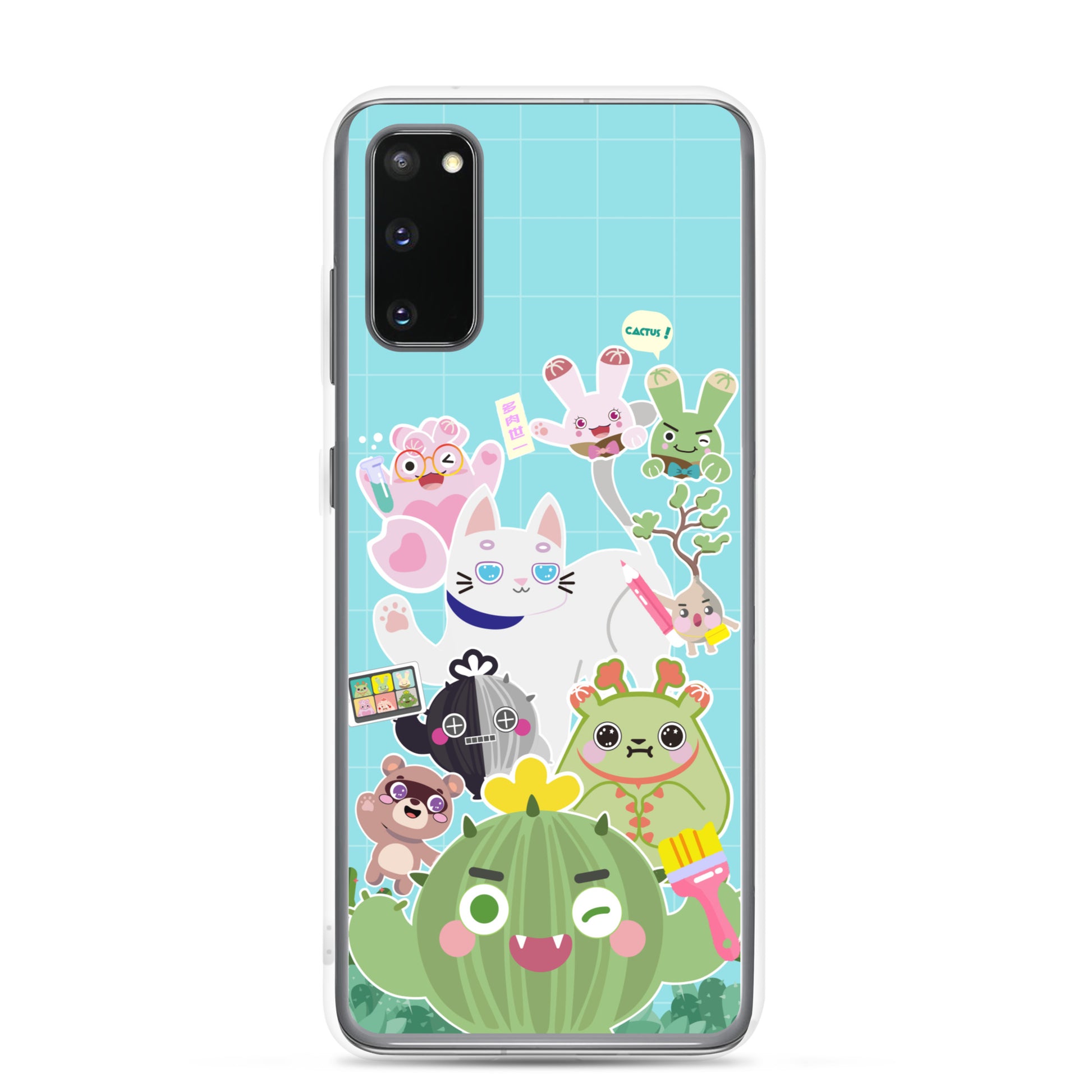 【Samsung】Plump Planet Summer Holiday - Phone Clear Case