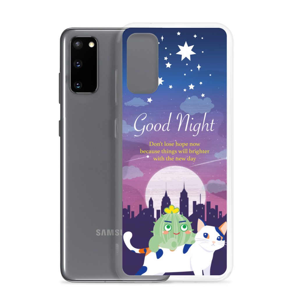 【Samsung】Good Night - Phone Clear Case