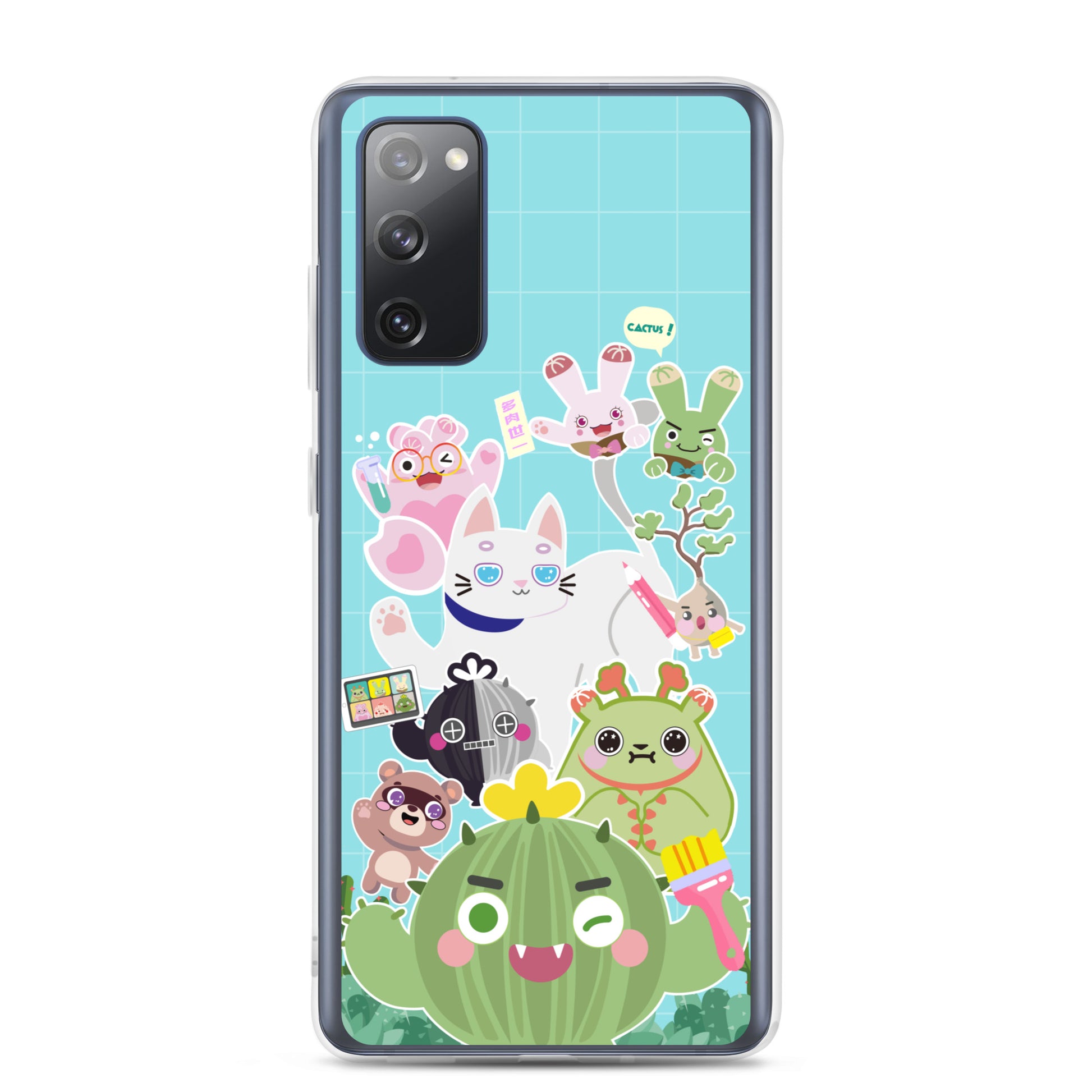 【Samsung】Plump Planet Summer Holiday - Phone Clear Case