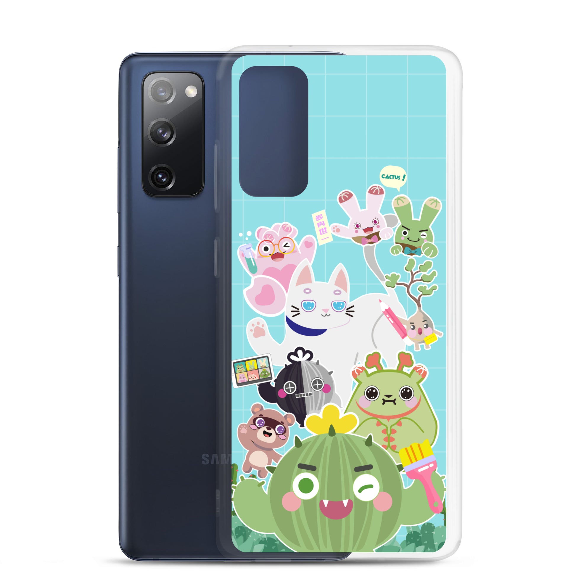 【Samsung】Plump Planet Summer Holiday - Phone Clear Case
