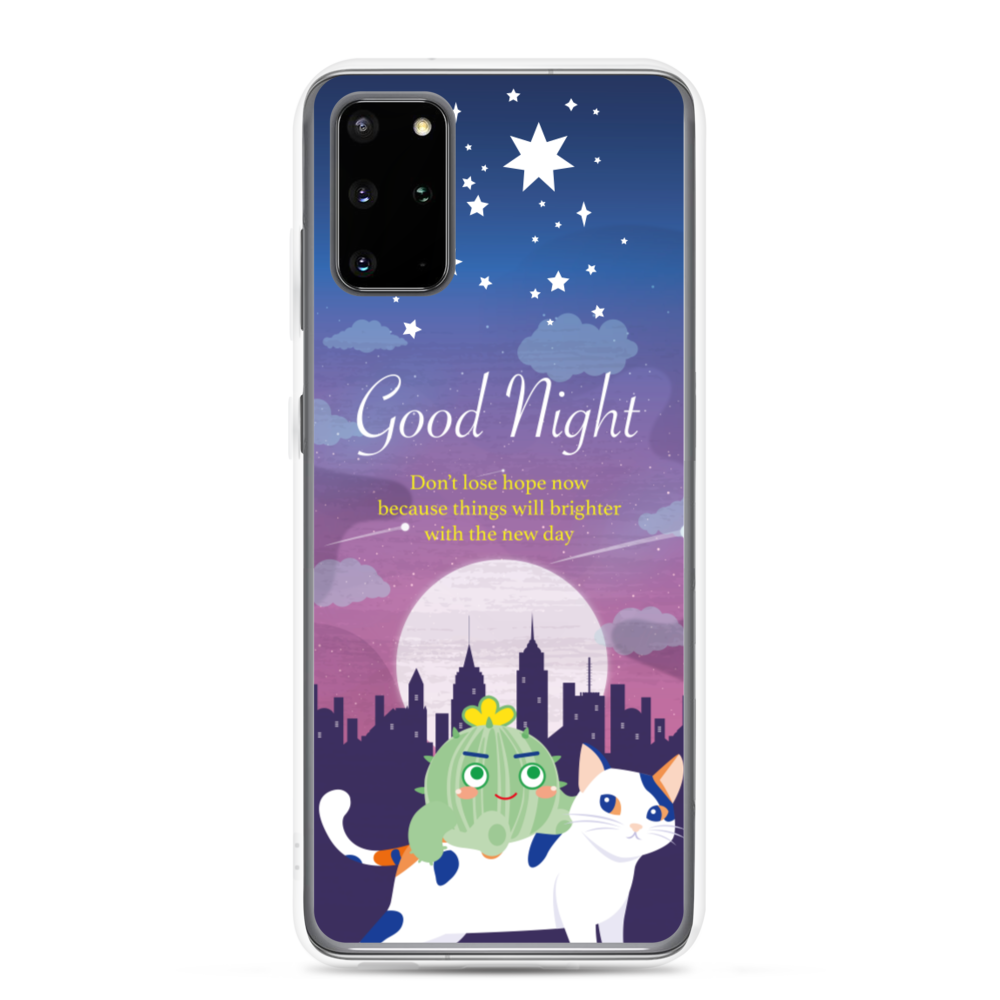 【Samsung】Good Night - Phone Clear Case
