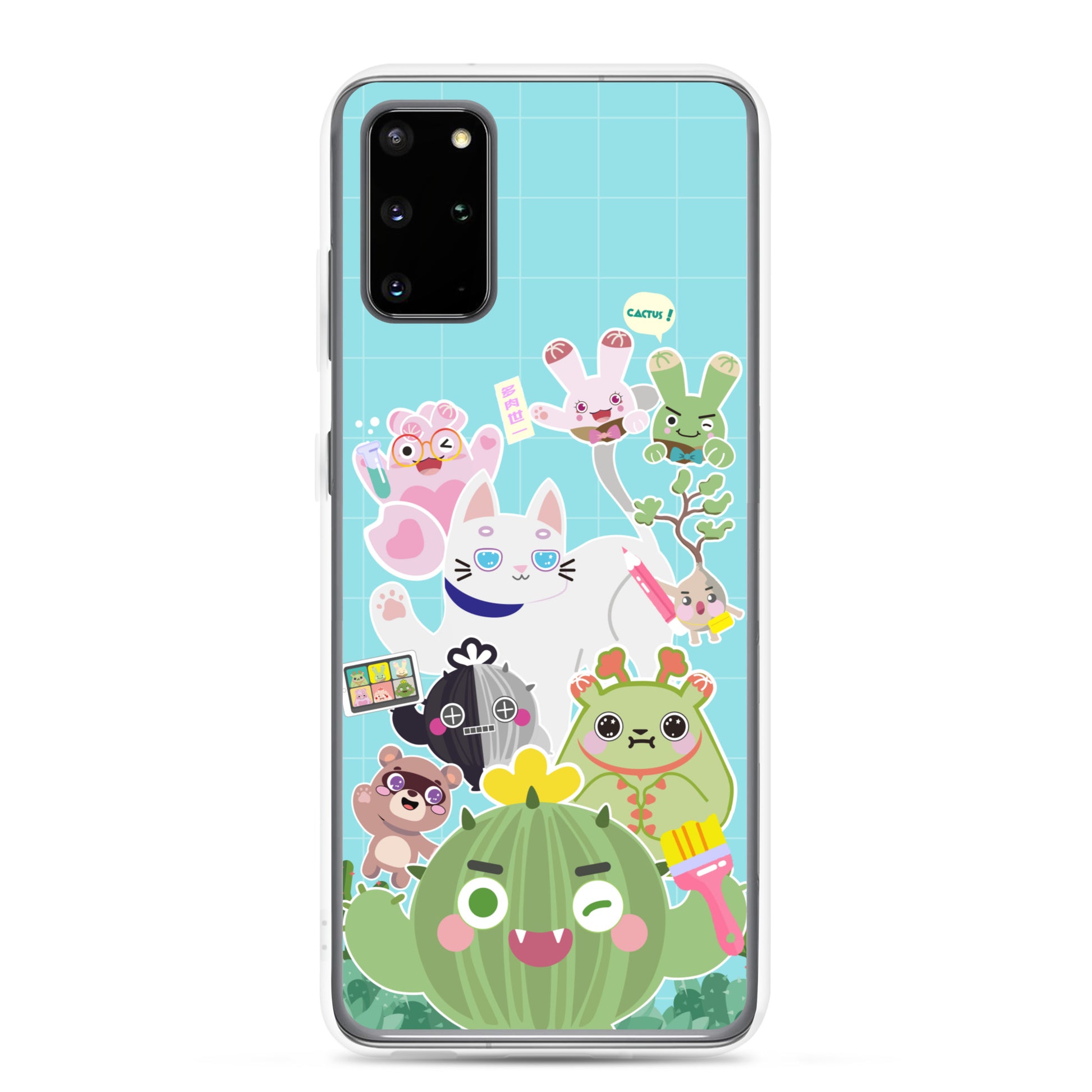 【Samsung】Plump Planet Summer Holiday - Phone Clear Case