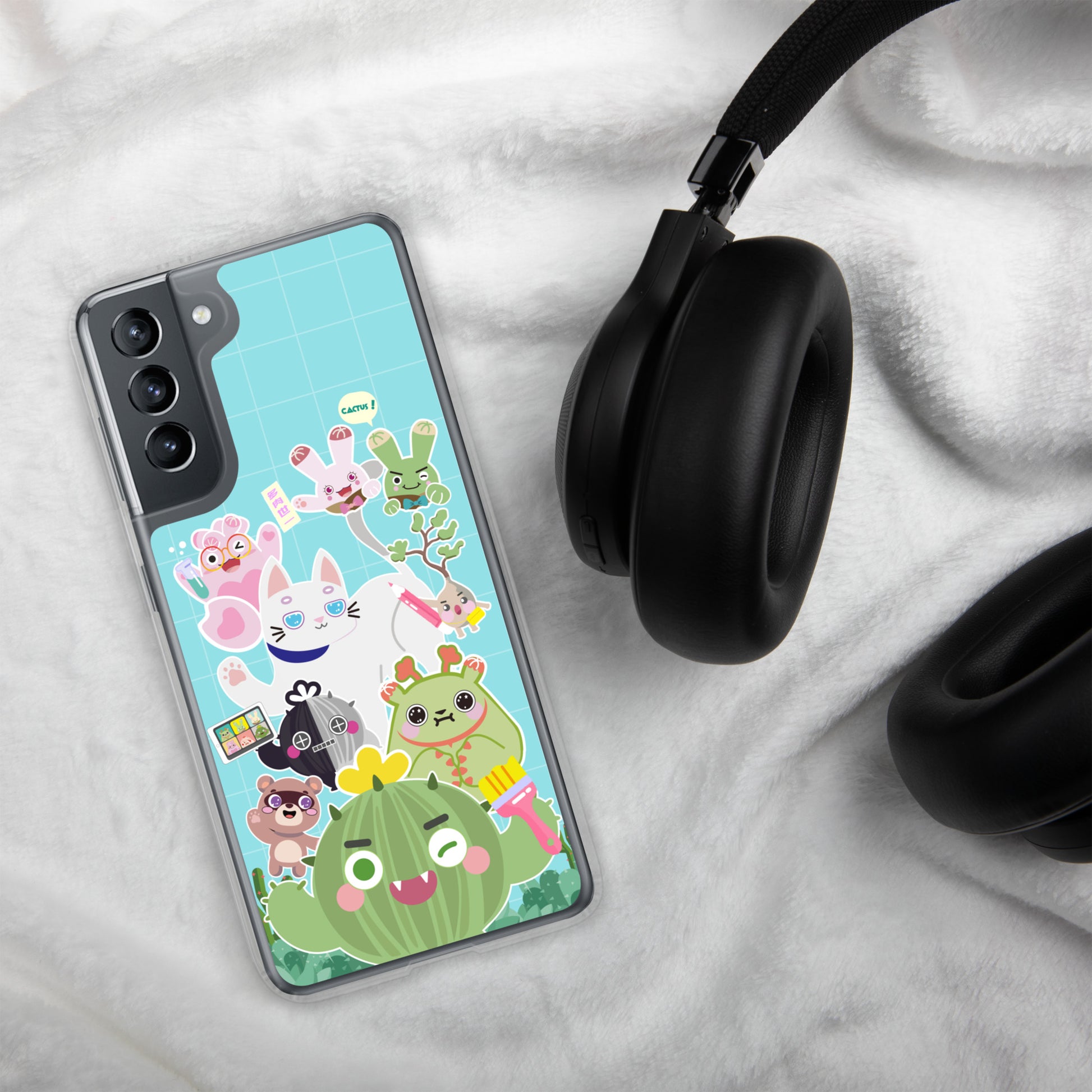 【Samsung】Plump Planet Summer Holiday - Phone Clear Case