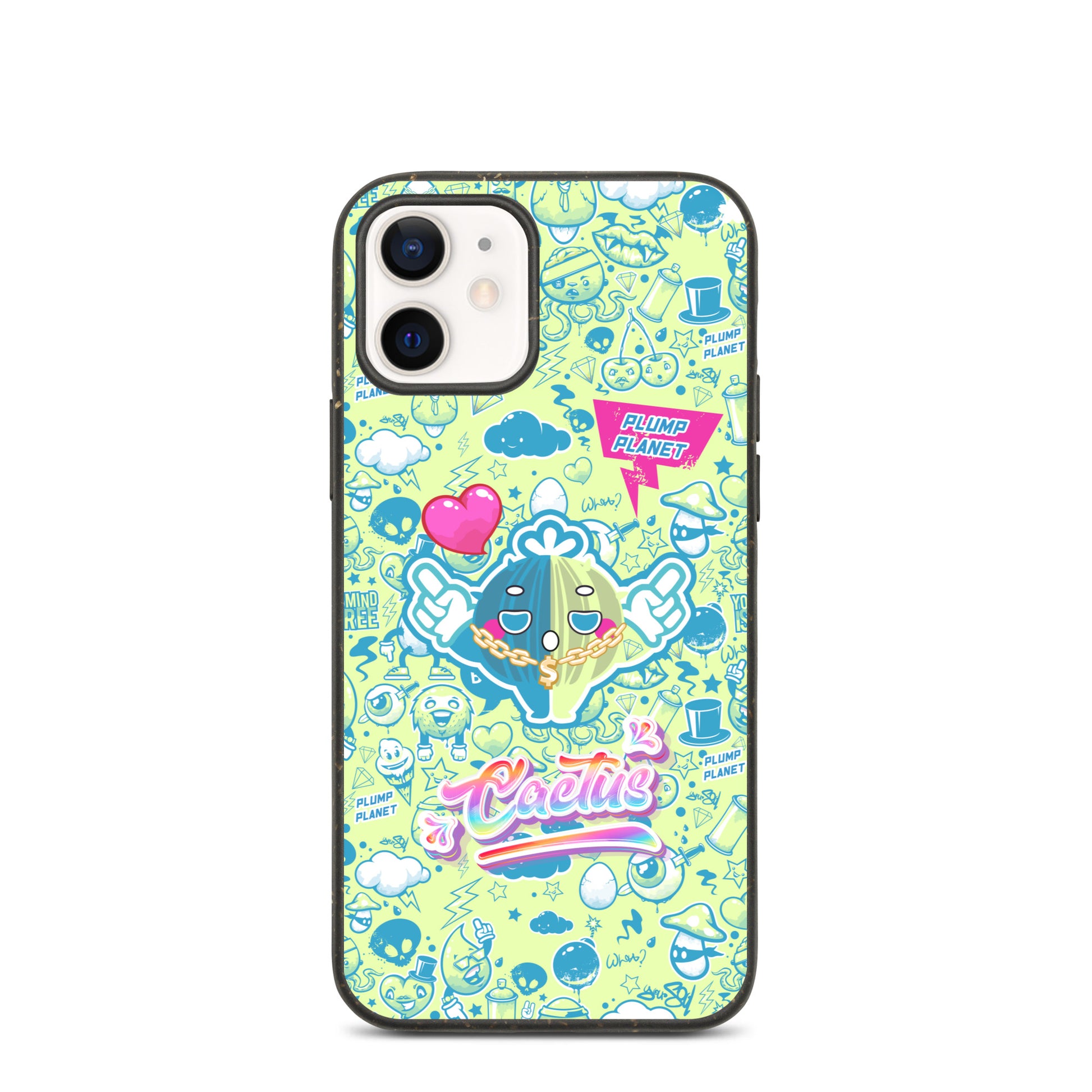 【iPhone】Yo! Rock n Roll Cactus - Biodegradable Phone Case 生物降解環保手機殼