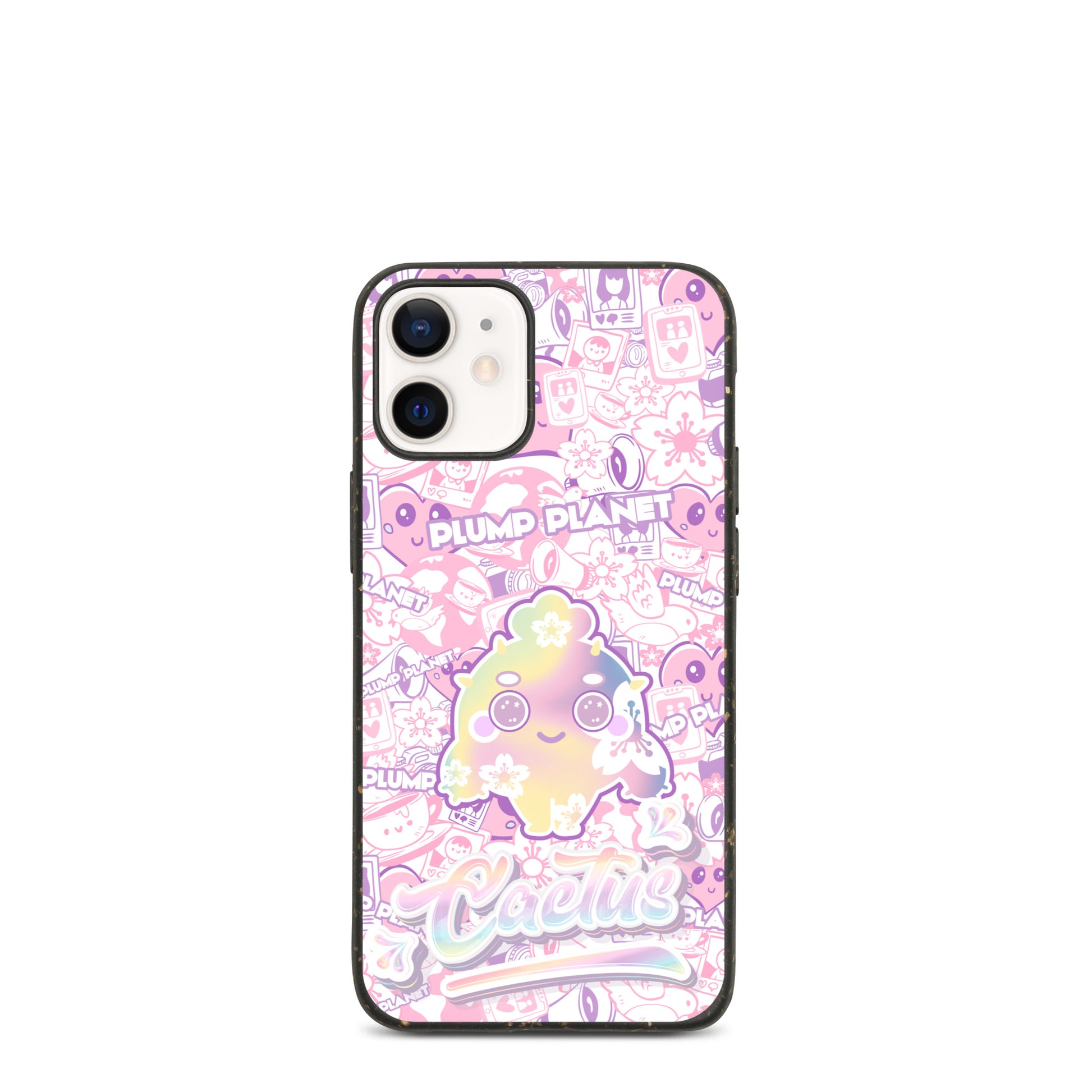 【iPhone】Sakura Pink Cactus - Biodegradable Phone Case 生物降解環保手機殼