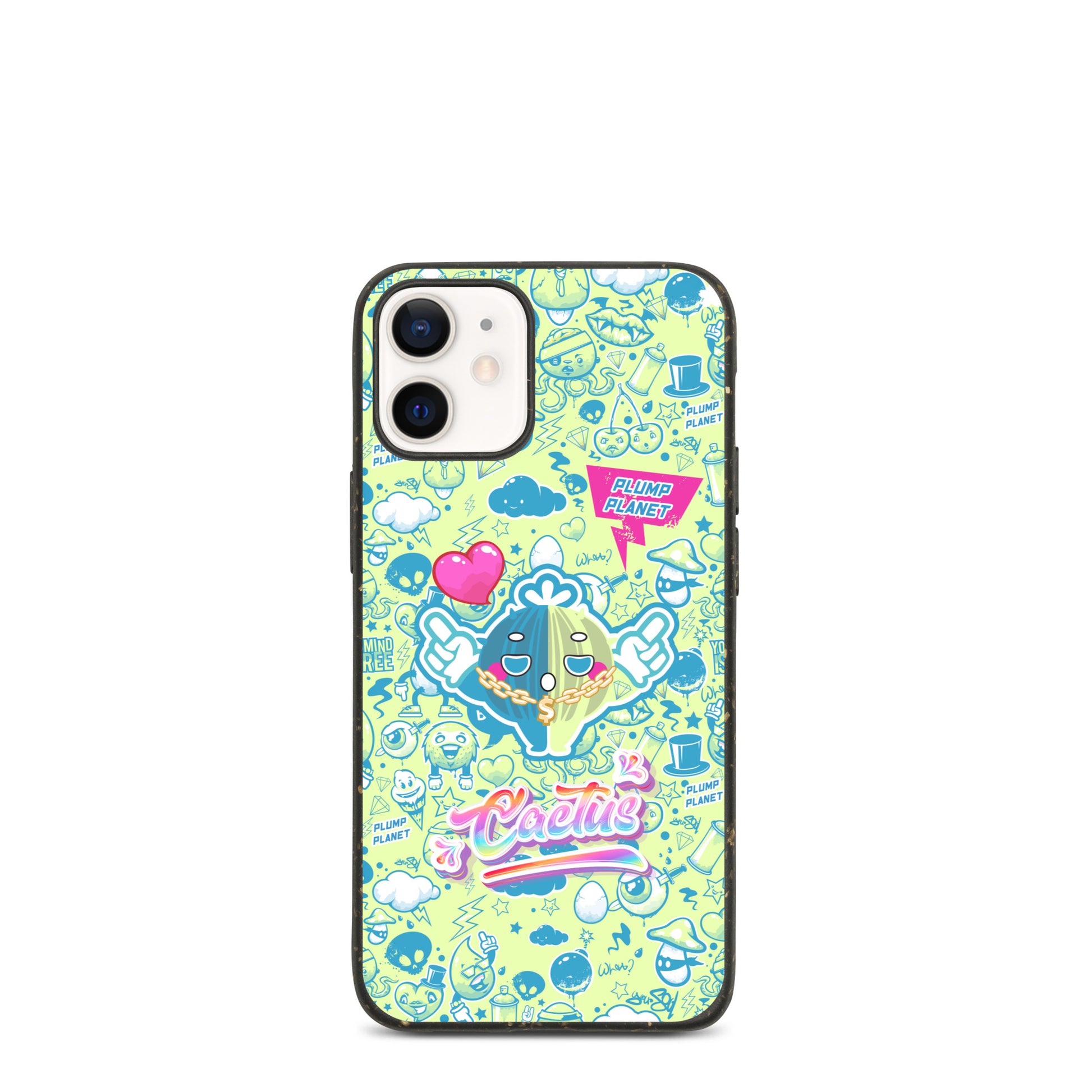 【iPhone】Yo! Rock n Roll Cactus - Biodegradable Phone Case 生物降解環保手機殼