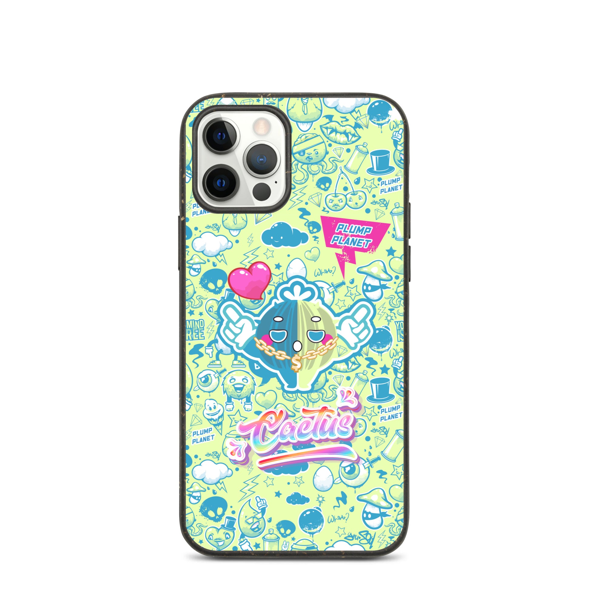 【iPhone】Yo! Rock n Roll Cactus - Biodegradable Phone Case 生物降解環保手機殼