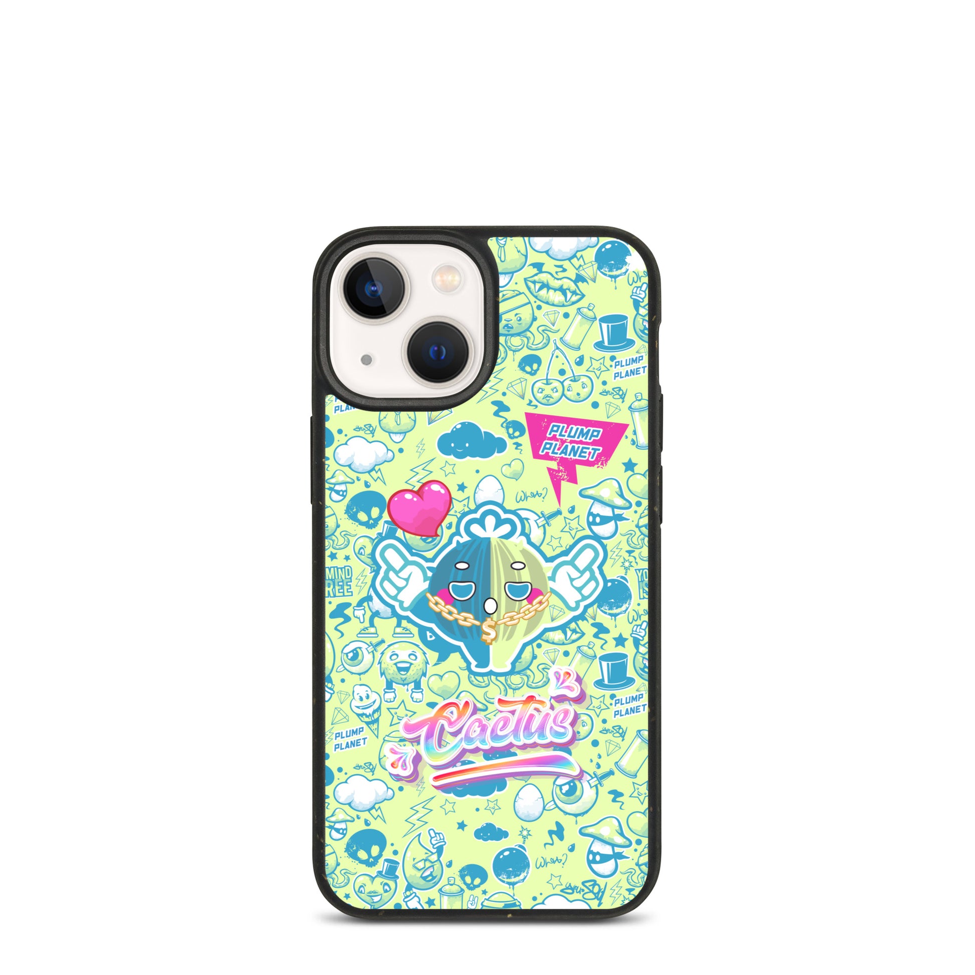 【iPhone】Yo! Rock n Roll Cactus - Biodegradable Phone Case 生物降解環保手機殼