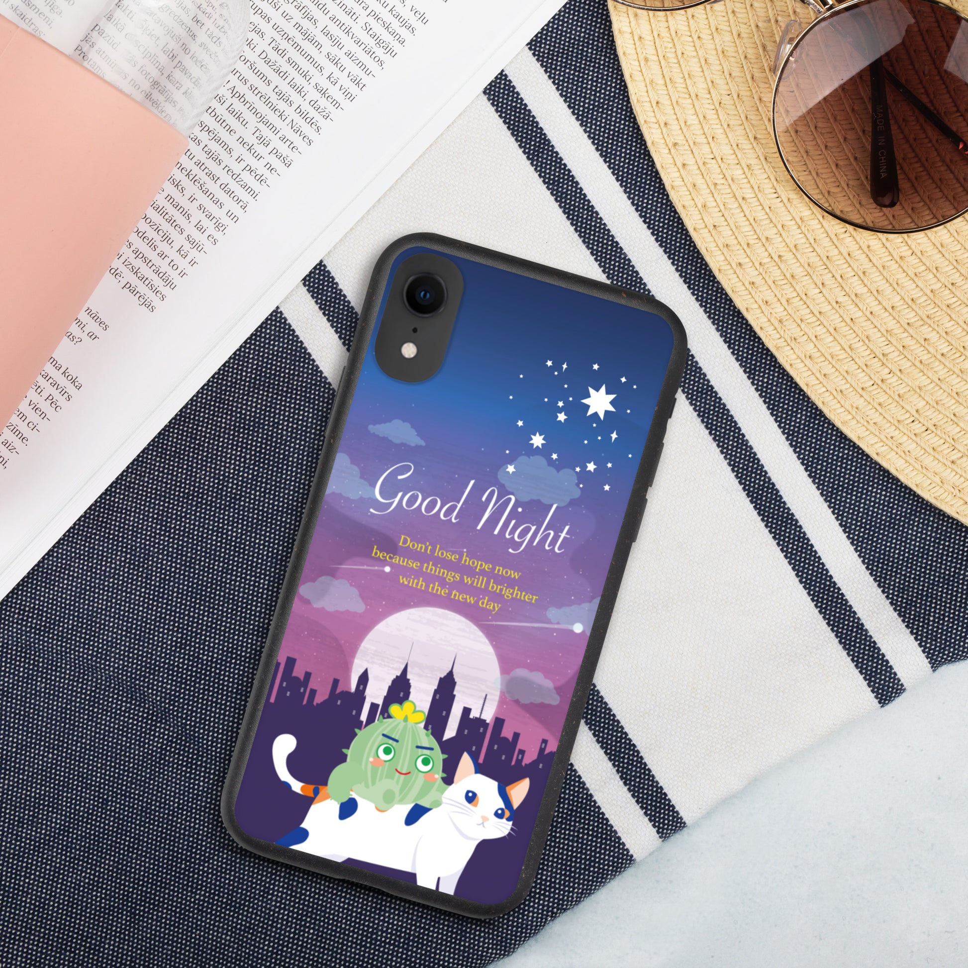 【iPhone】Good Night - Biodegradable Phone case 生物降解環保手機殼