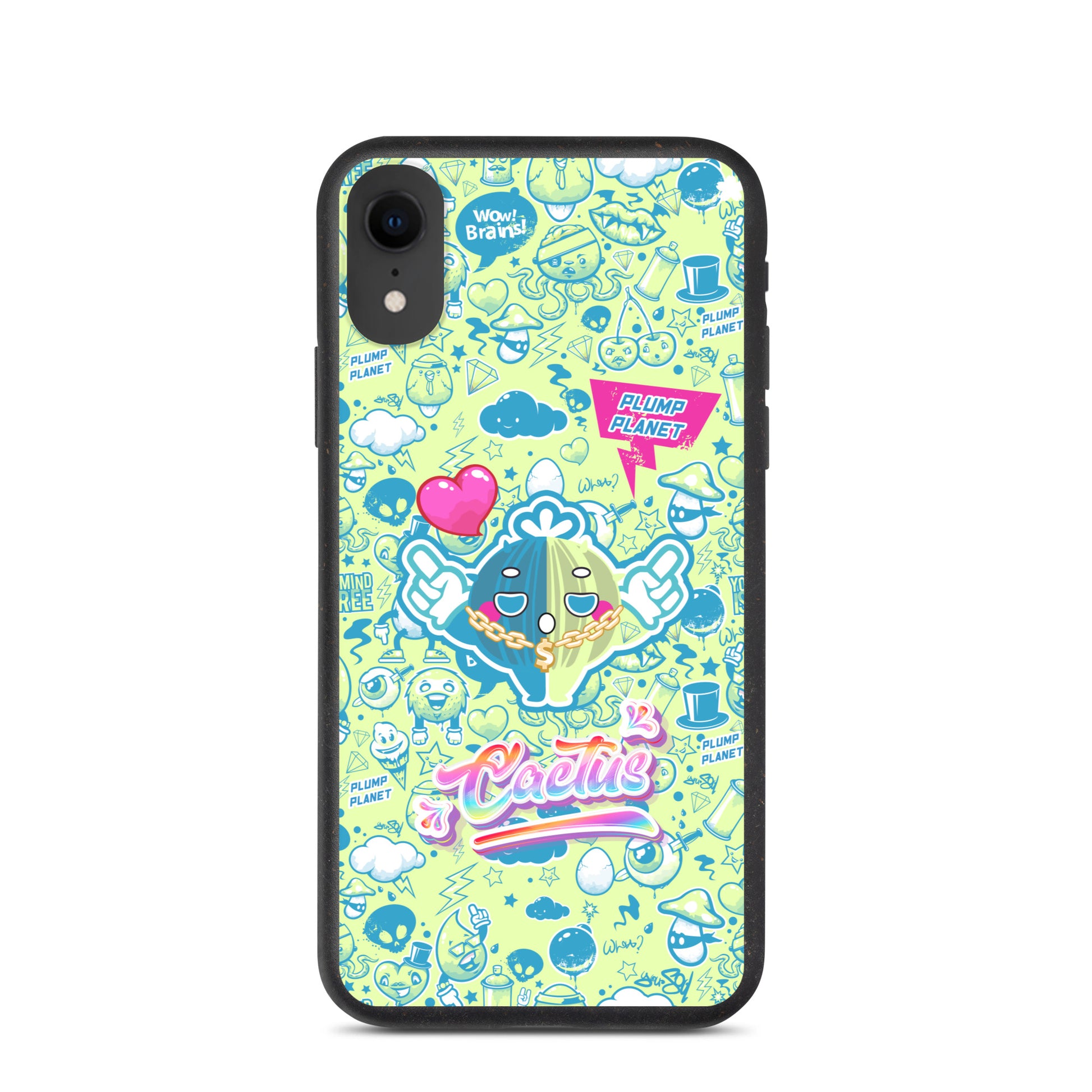 【iPhone】Yo! Rock n Roll Cactus - Biodegradable Phone Case 生物降解環保手機殼