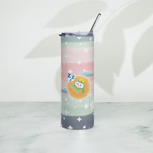 Load image into Gallery viewer, Stainless steel tumbler | Dreamy Cactus Sleeping on the Moon |
