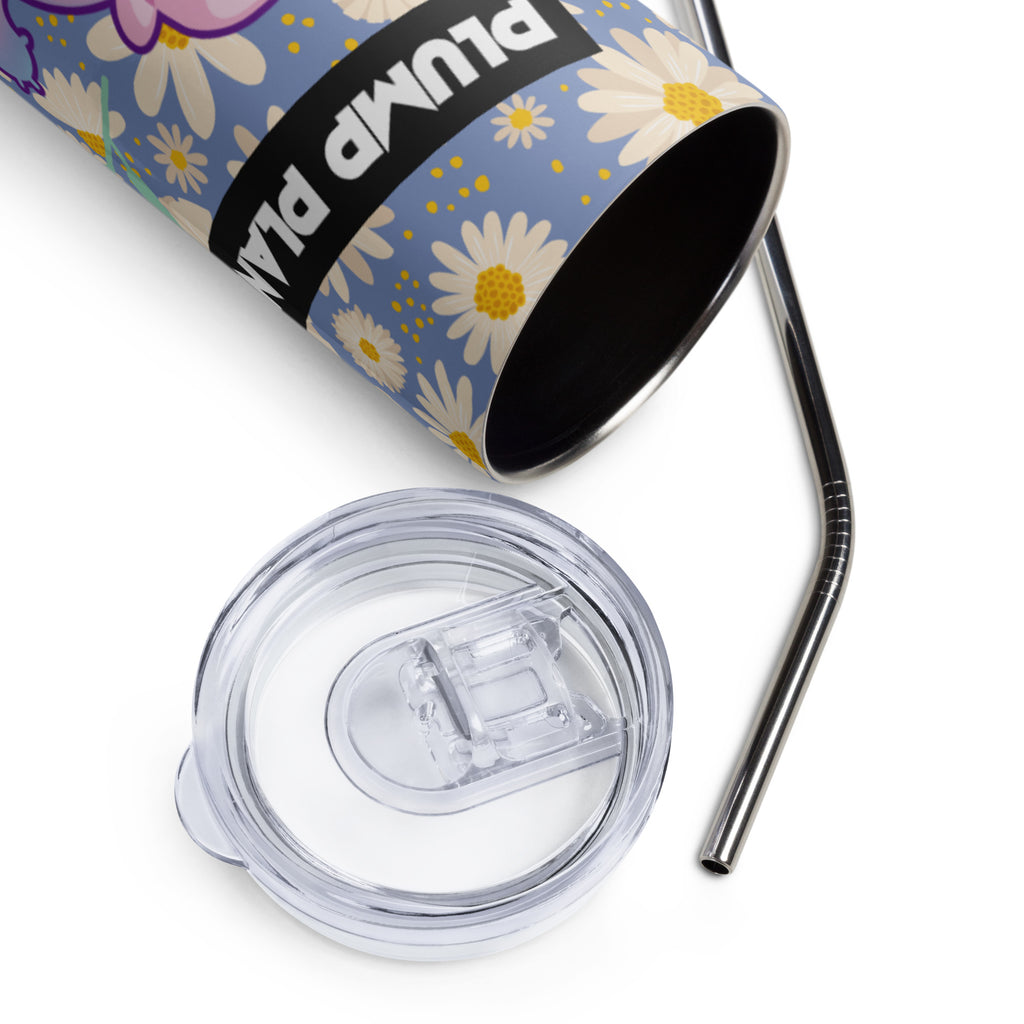 Stainless steel tumbler 金屬吸管不銹鋼杯 | Secret Flower Colorful Cactus