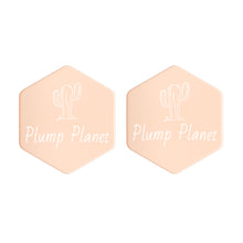 將圖片載入圖庫檢視器 【Free Shipping】Plump Planet Sterling Silver Hexagon Stud Earrings 純銀六邊形蜂巢耳釘耳環
