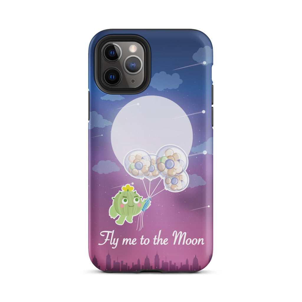 【iPhone】Fly Me To The Moon｜防摔雙層特強硬殼 Tough iPhone case
