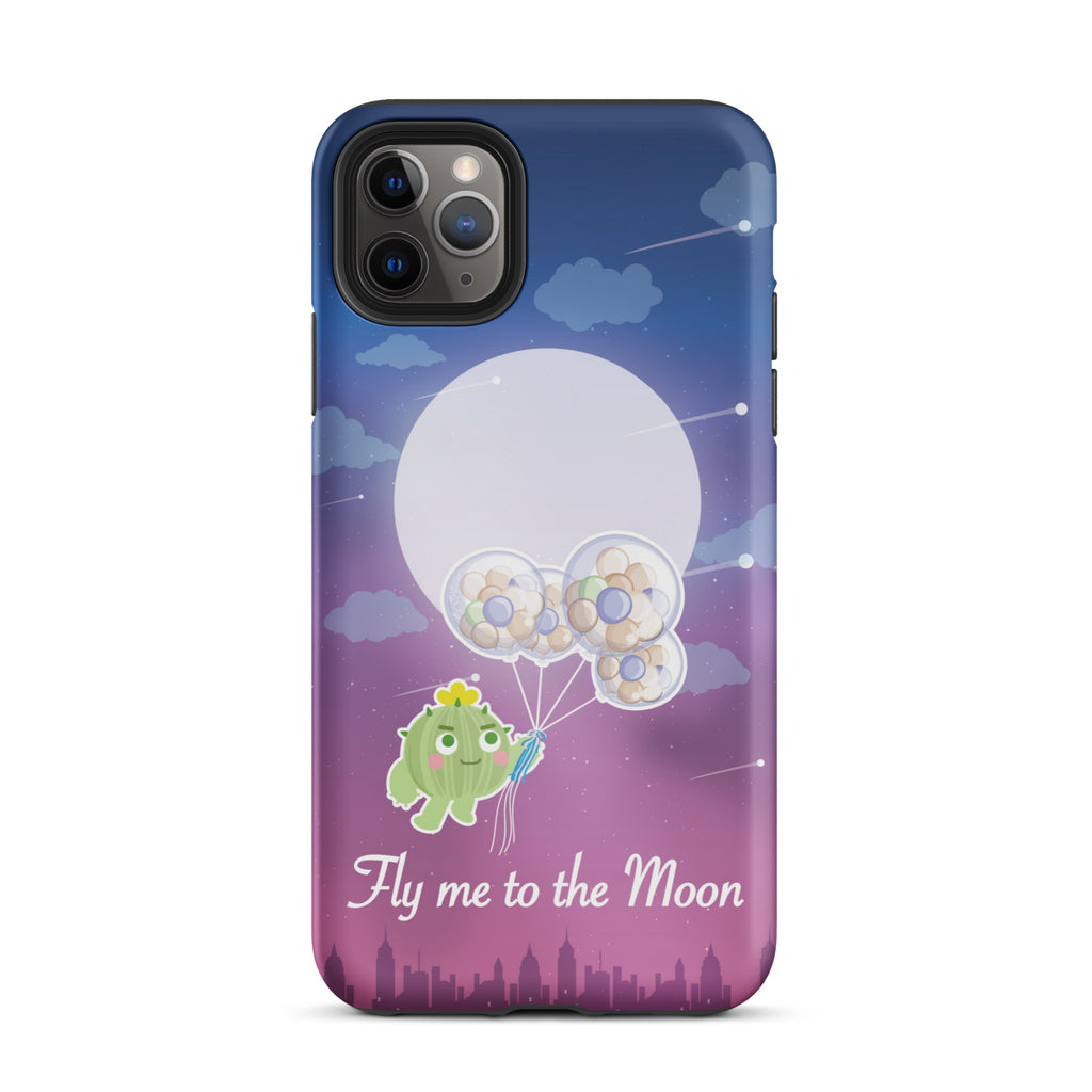 【iPhone】Fly Me To The Moon｜防摔雙層特強硬殼 Tough iPhone case