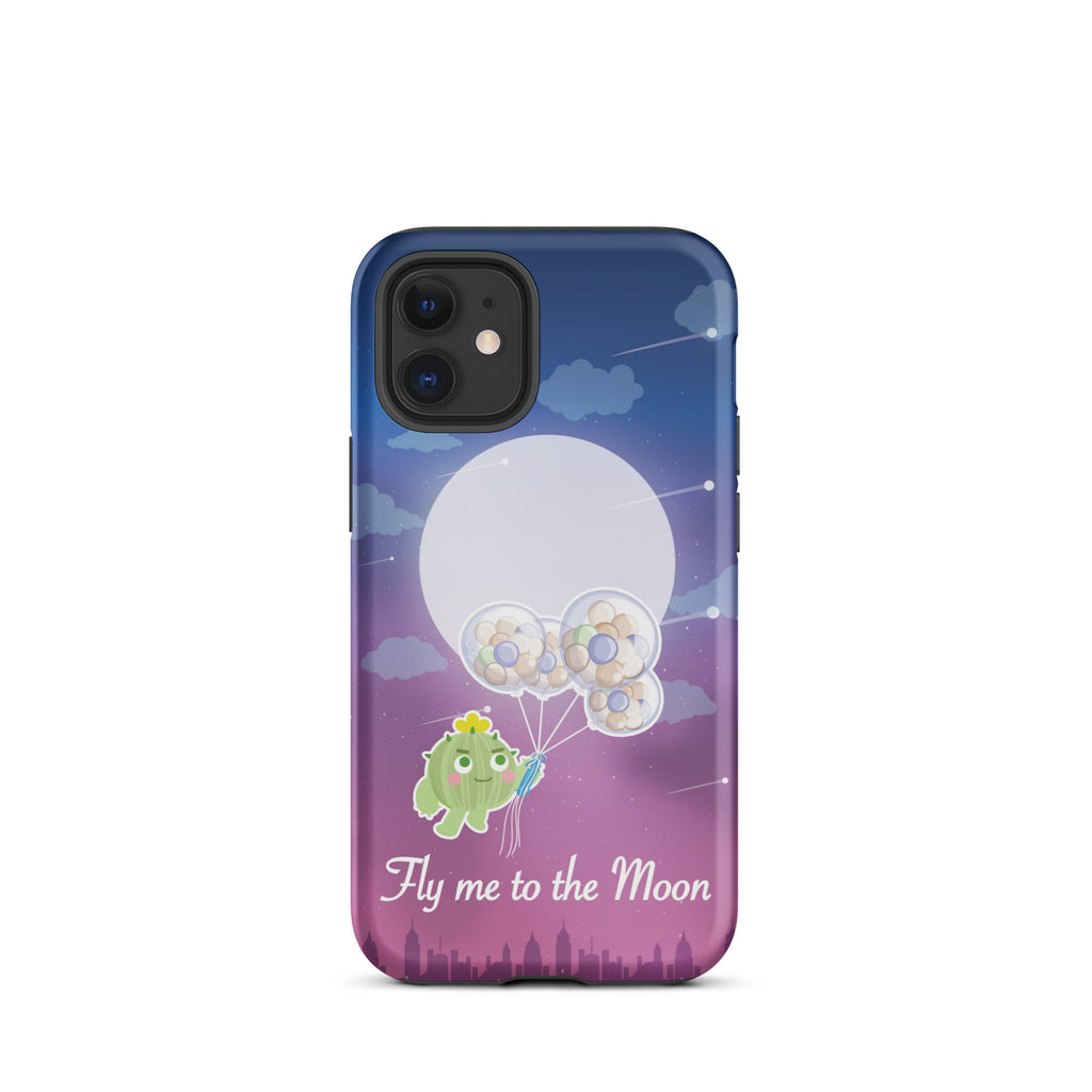 【iPhone】Fly Me To The Moon｜防摔雙層特強硬殼 Tough iPhone case