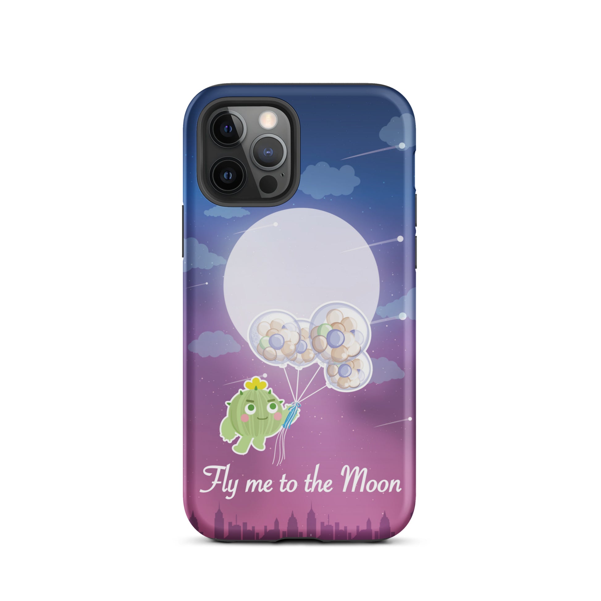 【iPhone】Fly Me To The Moon|防摔雙層特強硬殼 Tough iPhone case