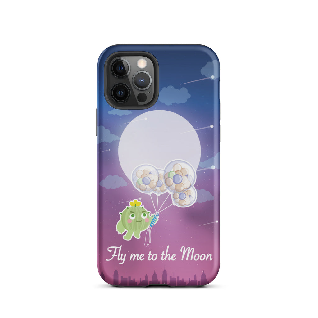 【iPhone】Fly Me To The Moon｜防摔雙層特強硬殼 Tough iPhone case