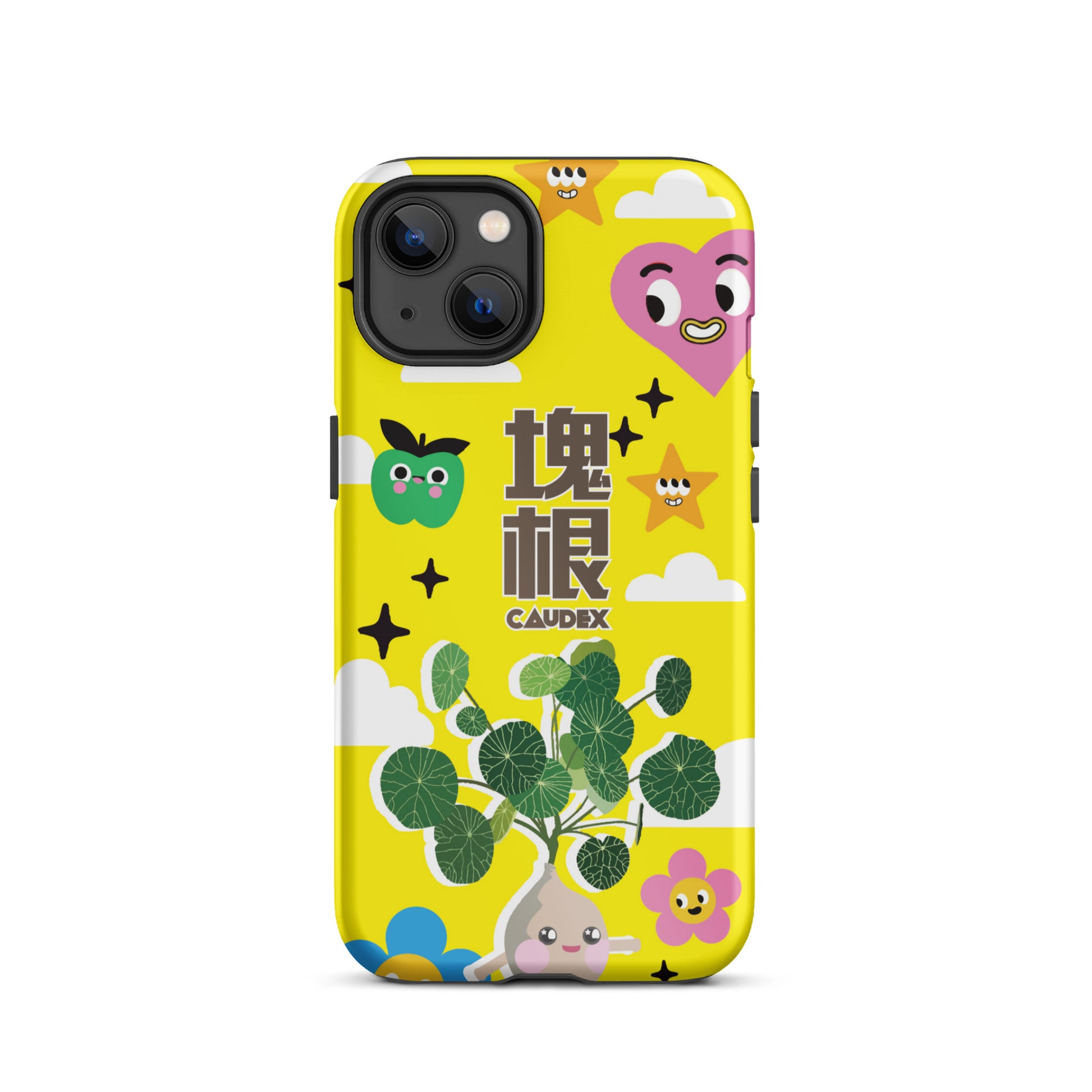 【iPhone】塊根 Caudex ｜防摔雙層特強硬殼 Tough iPhone case