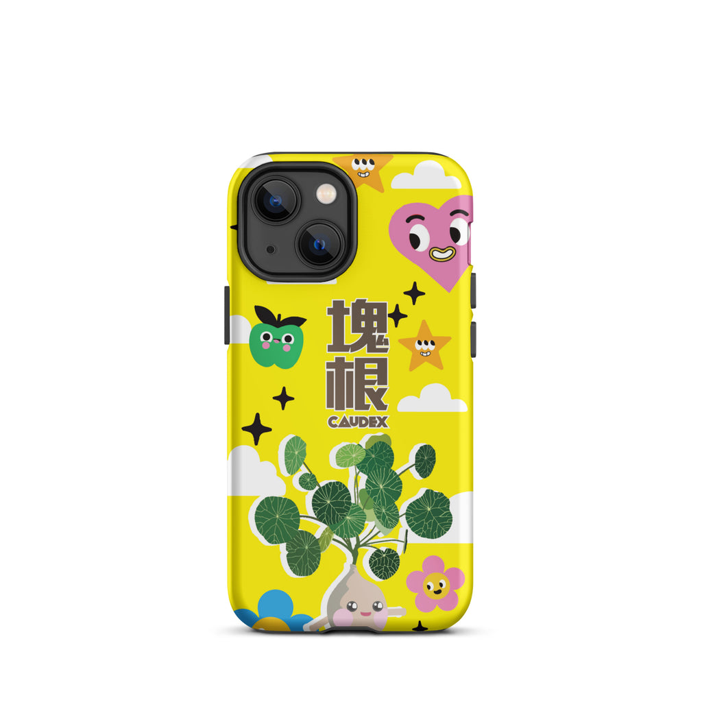 【iPhone】塊根 Caudex ｜防摔雙層特強硬殼 Tough iPhone case