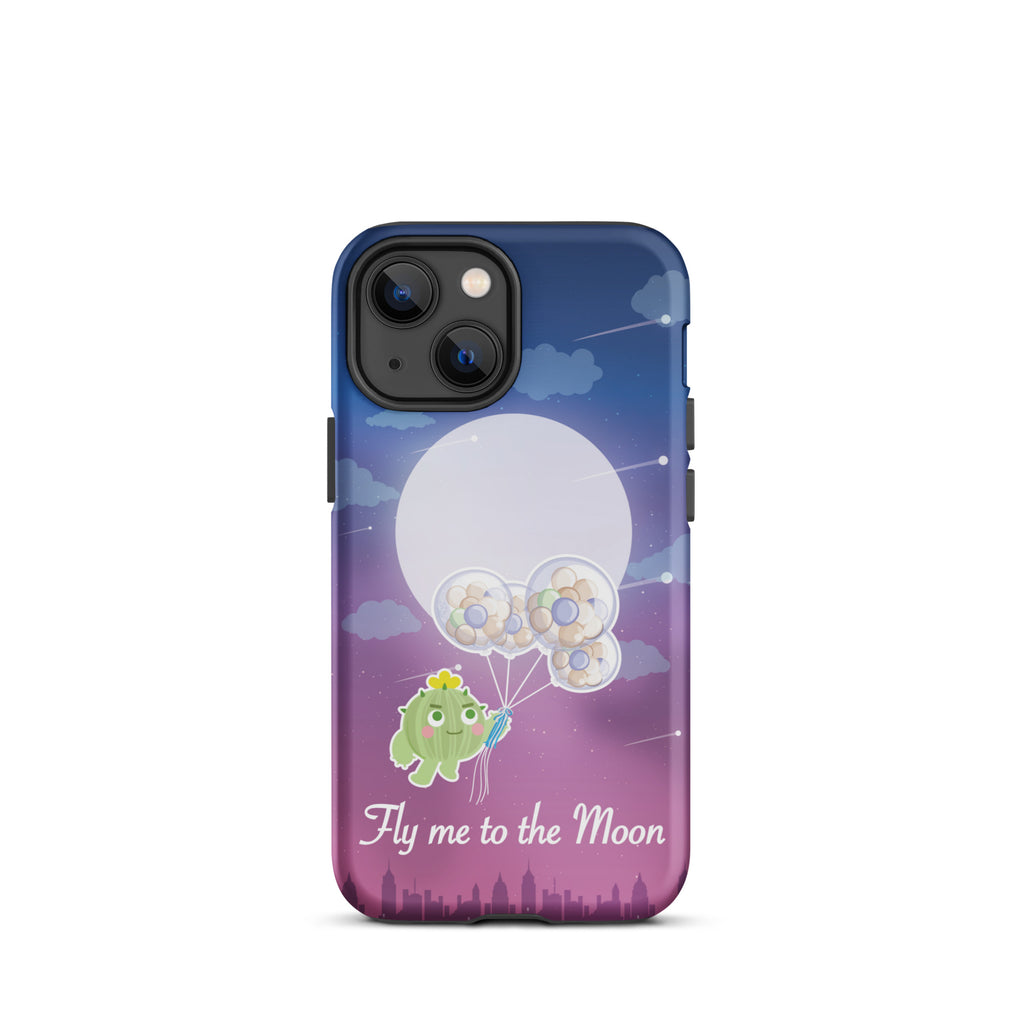 【iPhone】Fly Me To The Moon｜防摔雙層特強硬殼 Tough iPhone case