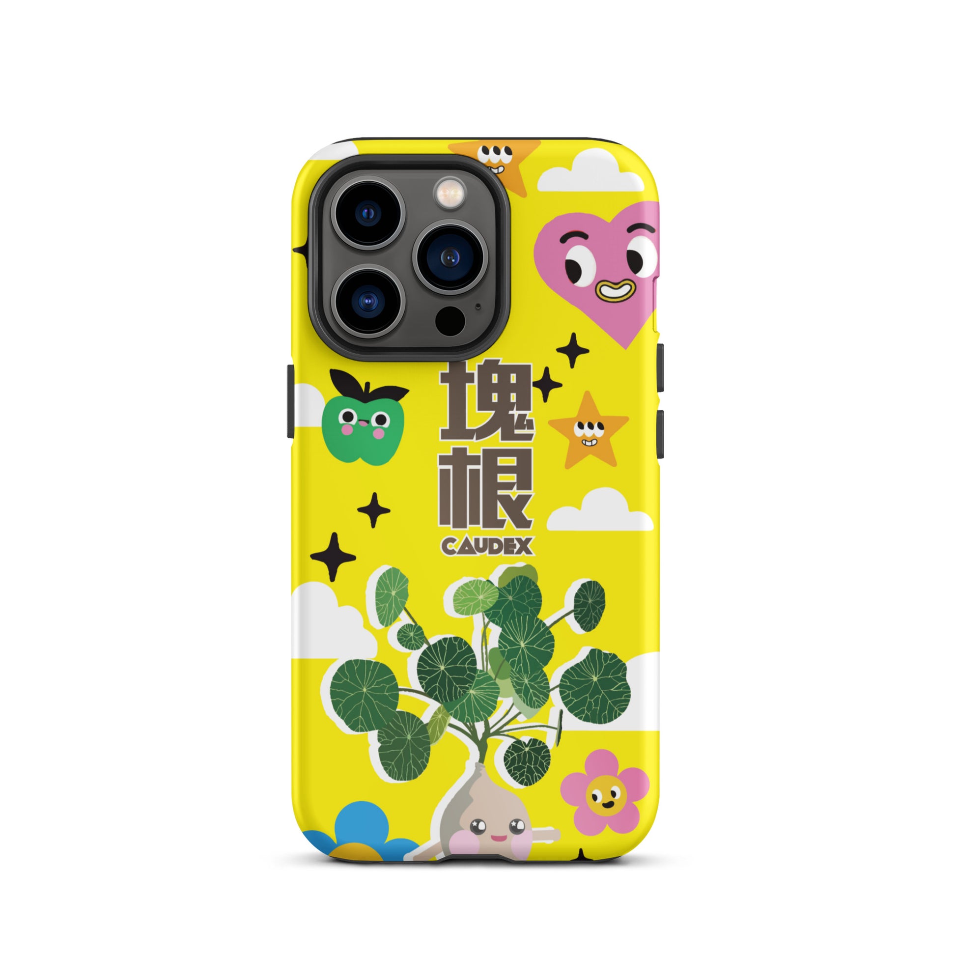 【iPhone】塊根 Caudex ｜防摔雙層特強硬殼 Tough iPhone case