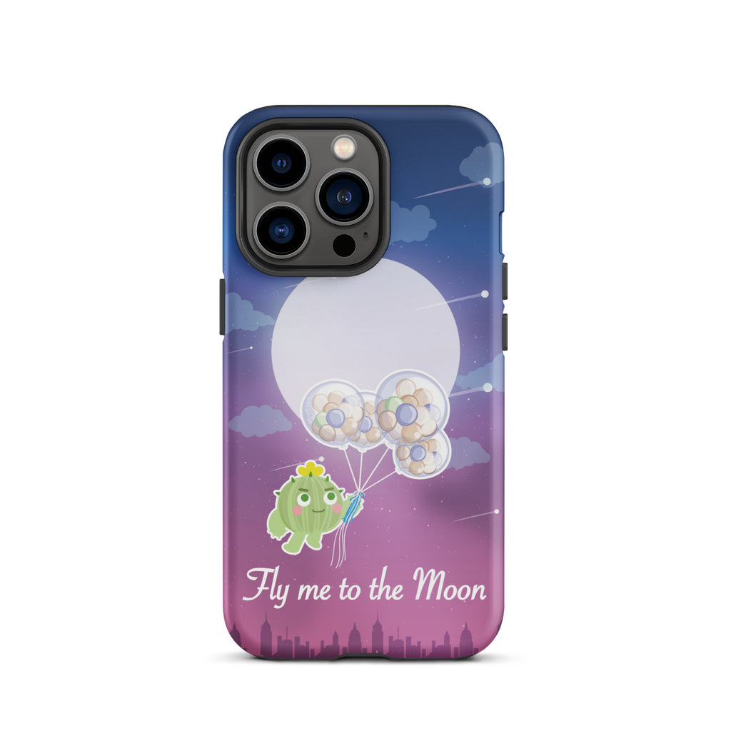【iPhone】Fly Me To The Moon｜防摔雙層特強硬殼 Tough iPhone case