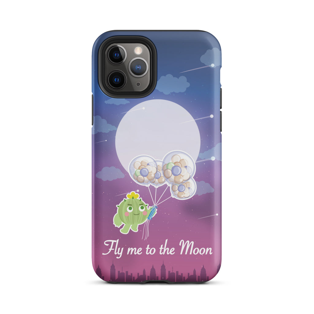 【iPhone】Fly Me To The Moon｜防摔雙層特強硬殼 Tough iPhone case