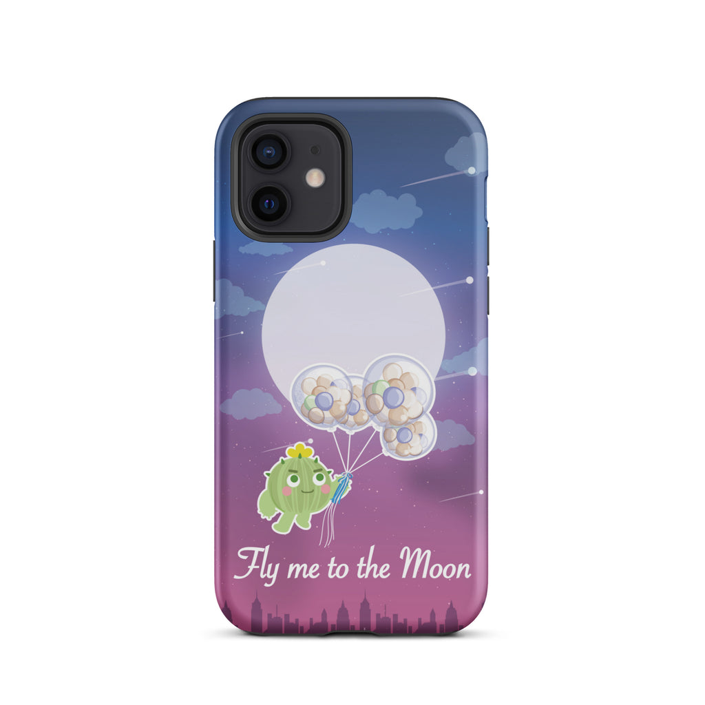 【iPhone】Fly Me To The Moon｜防摔雙層特強硬殼 Tough iPhone case